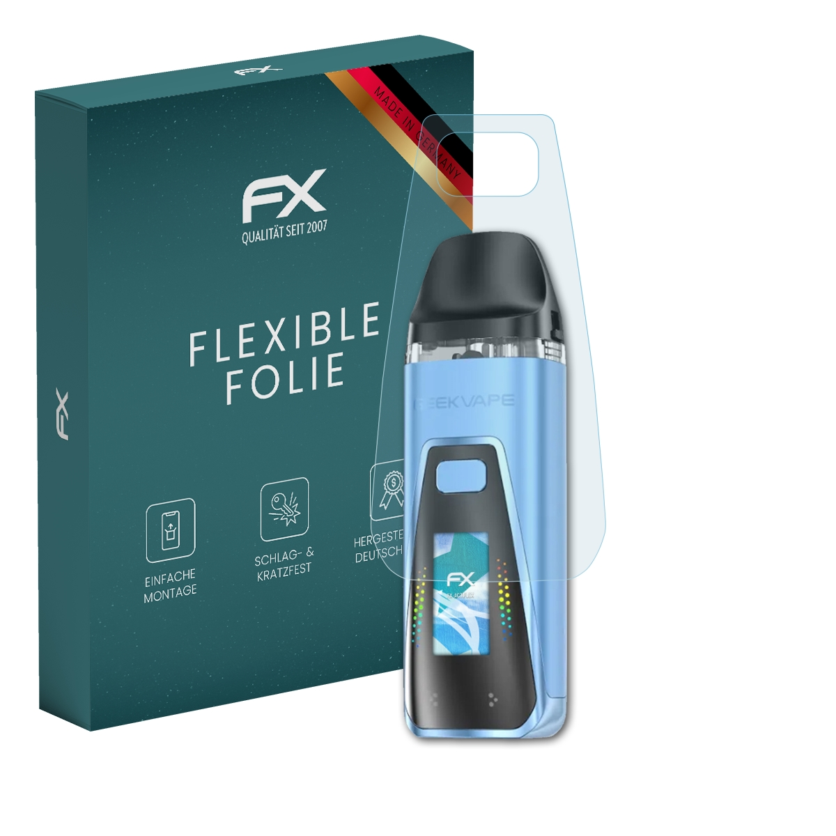 ATFOLIX 2x FX-ActiFleX Displayschutz (fr Geekvape Digi Pro)