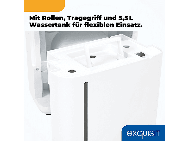 EXQUISIT LE 2055 WES Luftentfeuchter Weiß (400 Watt