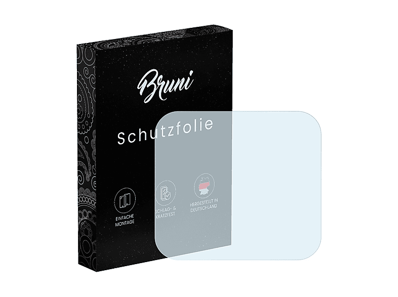 Bruni Basics-Clear Schutzfolie Für GoPro Hero5 Black (2 Stück) – Glasklar, Kratzfest, Blasenfrei