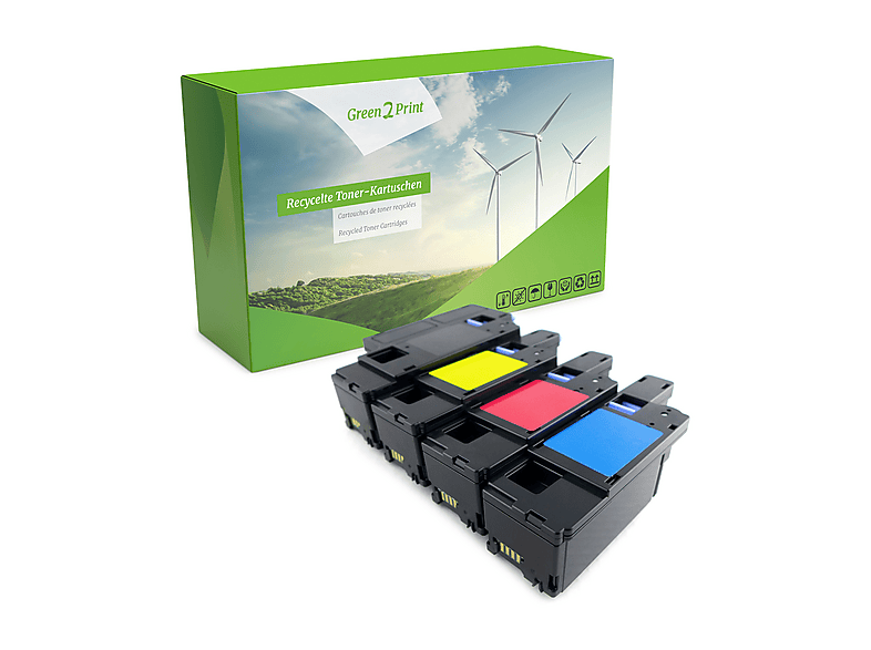 GREEN2PRINT - Toner Nero 11000 Pagine Sostituisce Oki 44318620 Toner