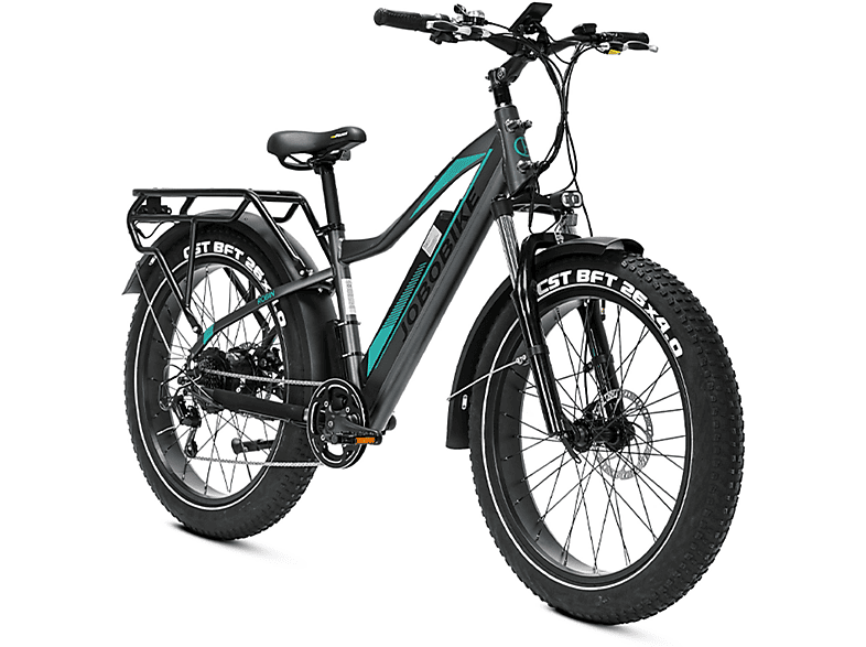 JOBOBIKE Robin Mountainbike (Laufradgröße: 26 Zoll, Unisex-Rad, 624 Wh, Grün)