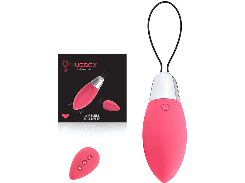 Vibrador | HUGBOX Diamante, silicona hipoalergénica, Rosa | MediaMarkt