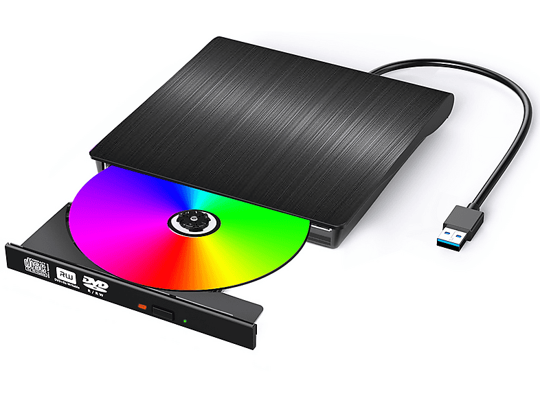 NAXSIR USB3.0 Externer Treiber extern CD/DVD Brenner