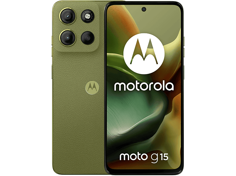 MOTOROLA Moto G15 256 GB Grün Dual SIM