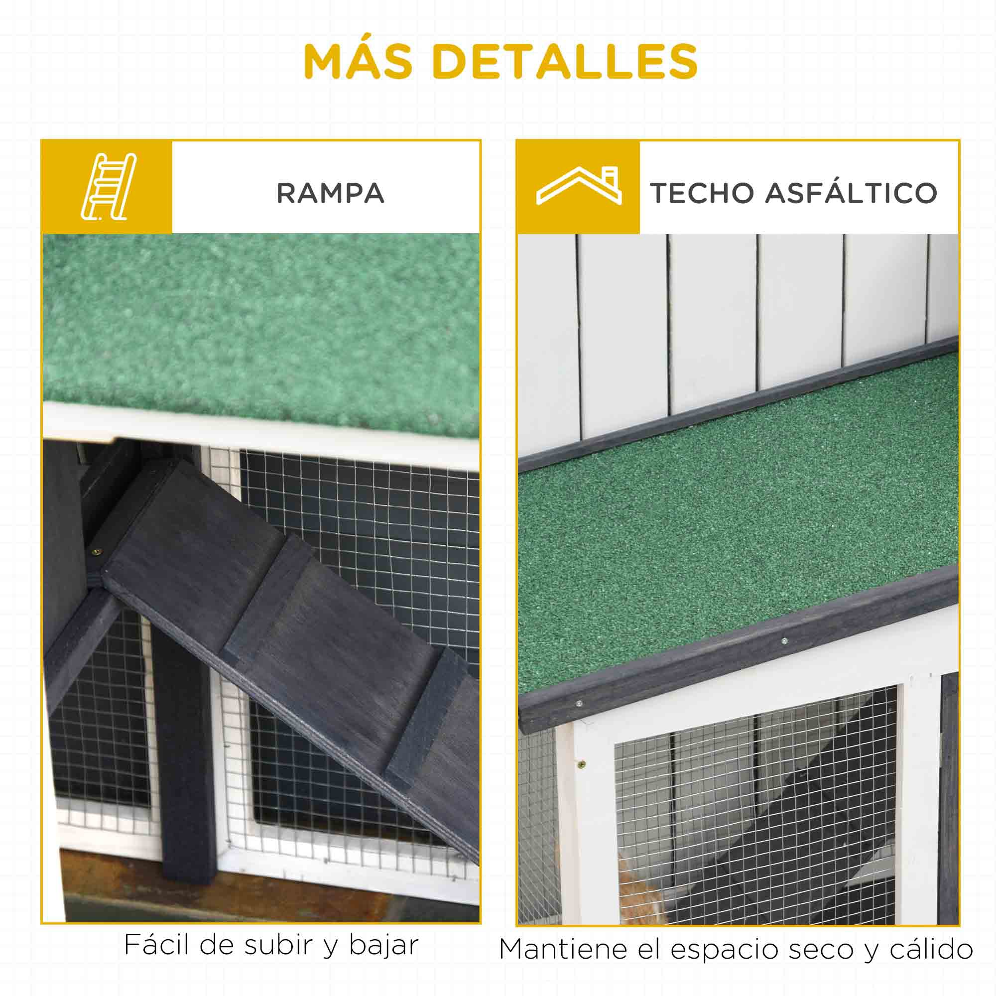 Un primer plano muestra el metal texturizado de una jaula para mascotas, centrándose en su construcción.