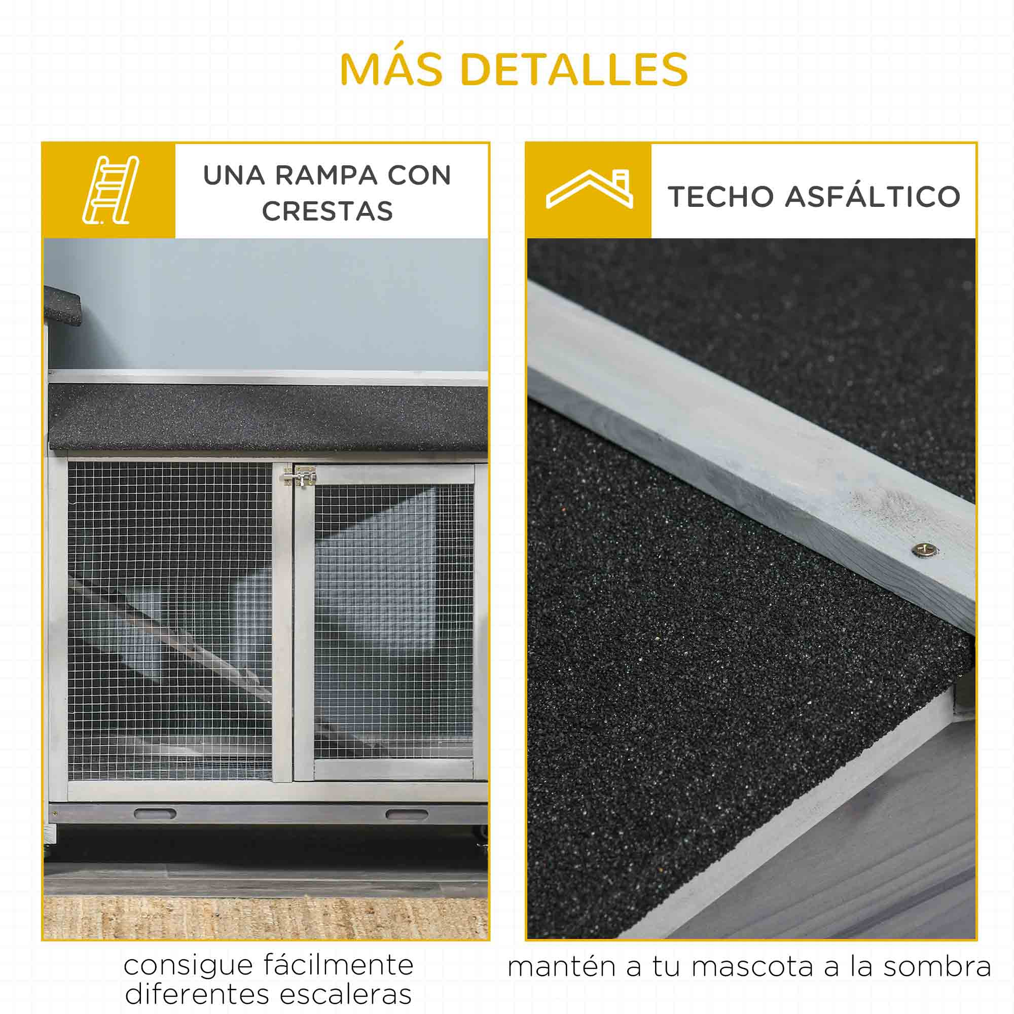 Diagrama de piezas con dimensiones y cantidades. Instrucciones de montaje con ilustraciones.