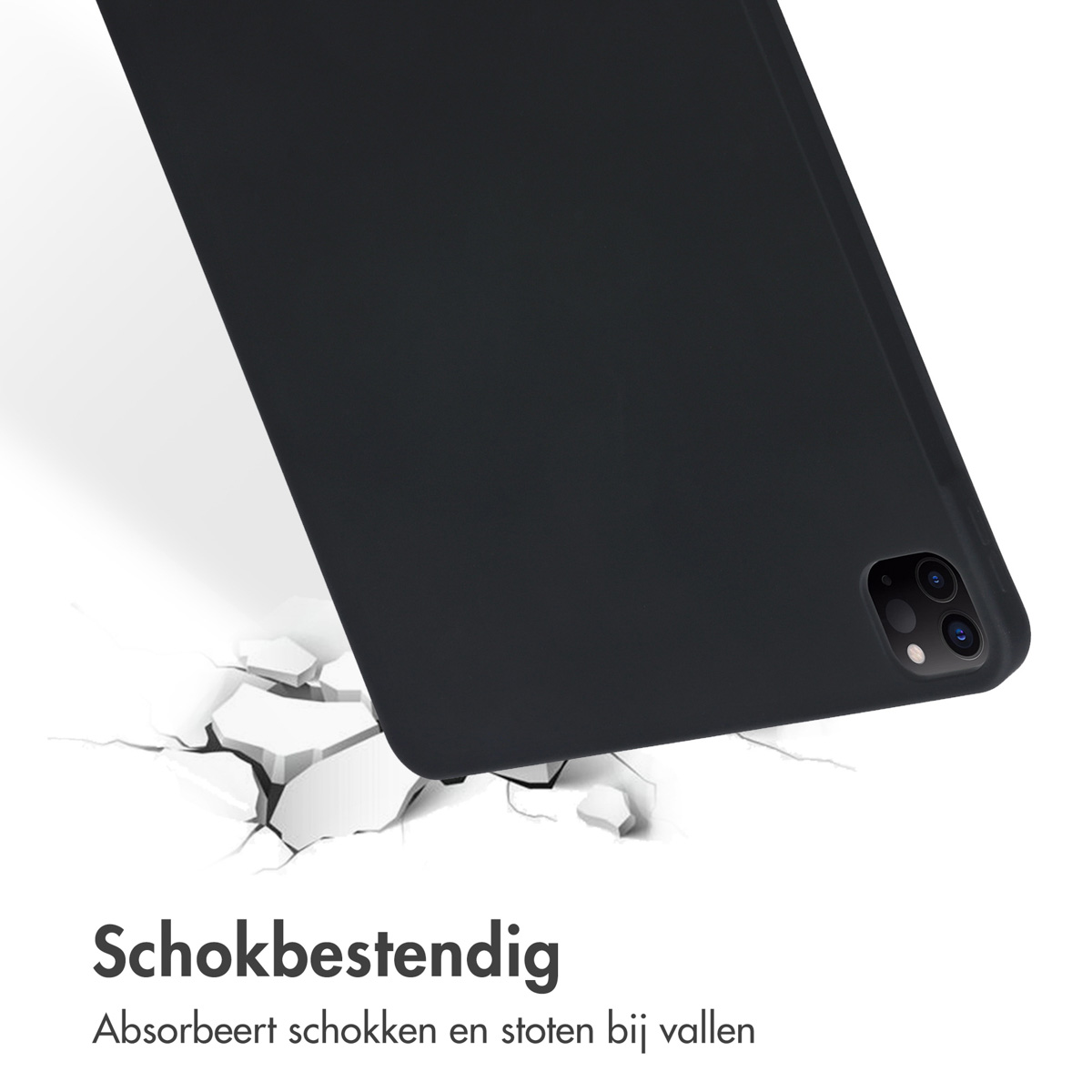 A tablet case showing a sleep and a wake option.