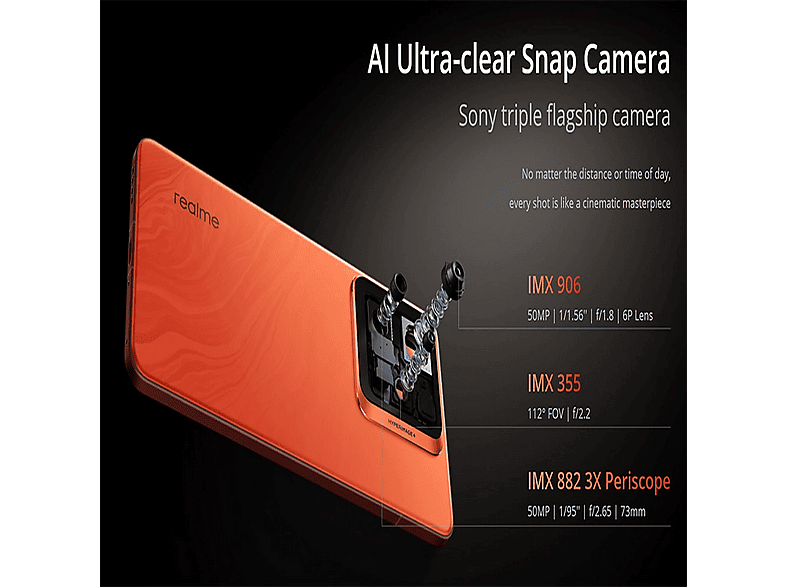 REALME GT 7 Pro 256 GB Orange Dual SIM | MediaMarkt