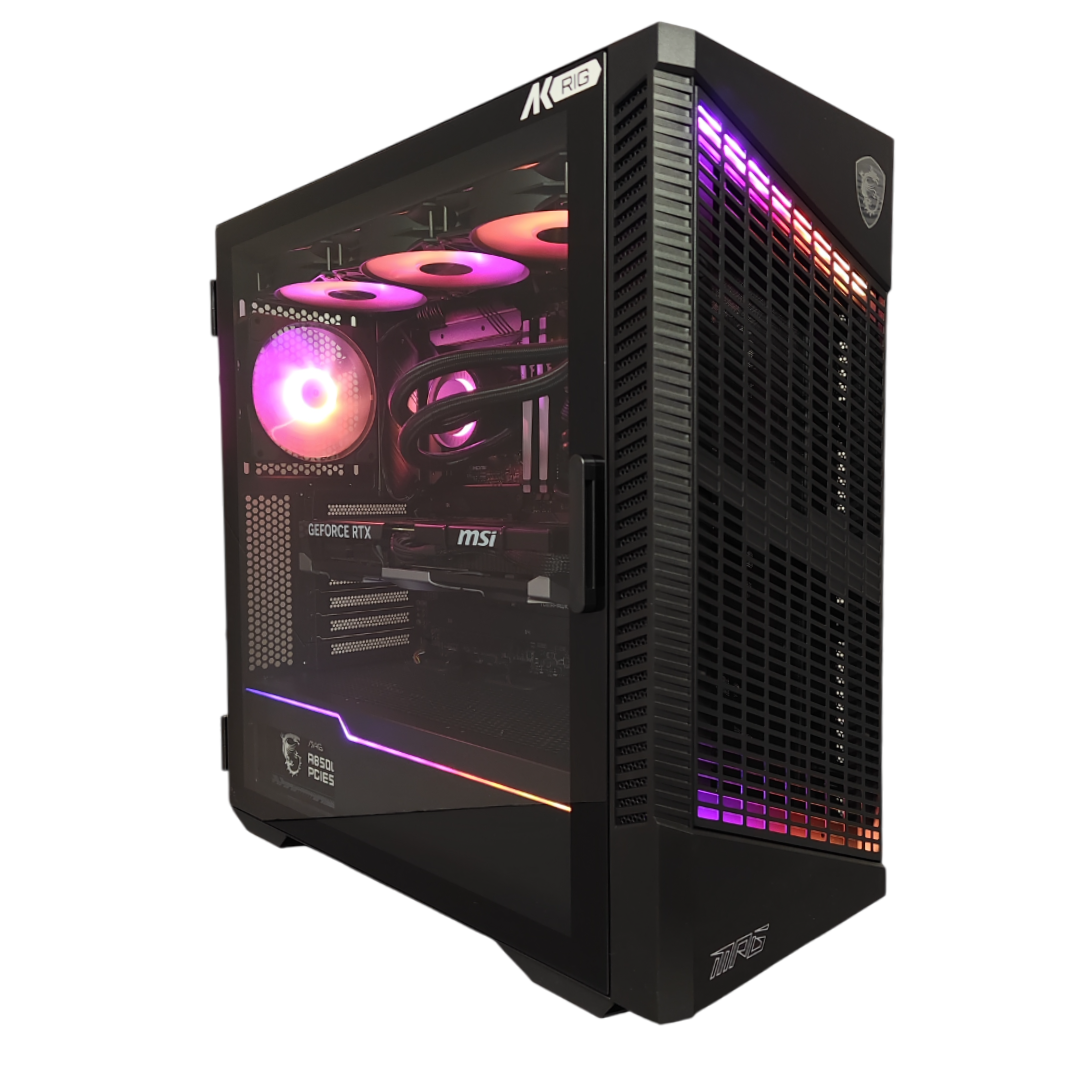 AK INFORMATICA DESKTOP GAMING AK Rig – Pc Gaming – Hell Flame, Intel ...