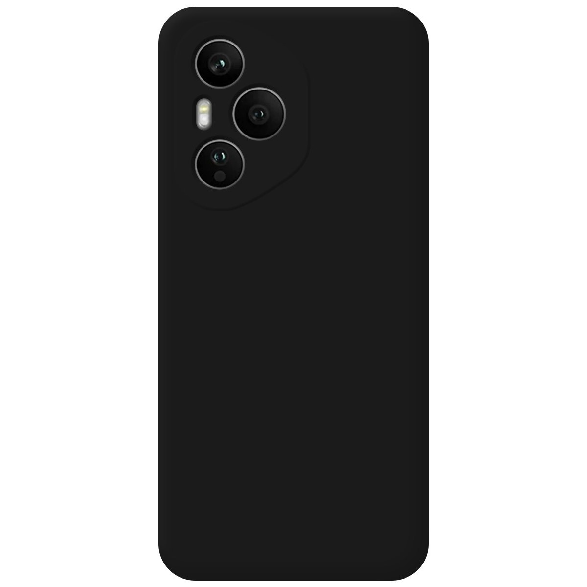 Custodia nera con modulo fotocamera.