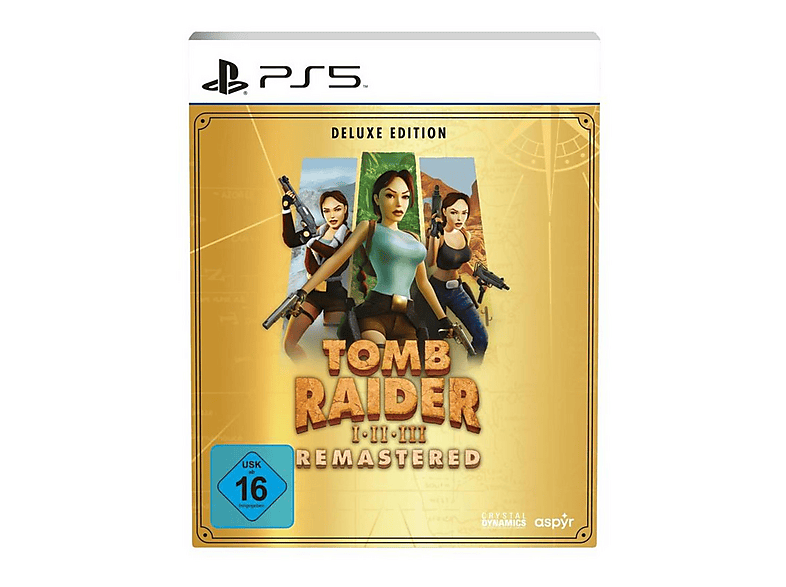 PS5 TOMB RAIDER 1-3 REMASTERED DELUXE EDITION - [PlayStation 5]