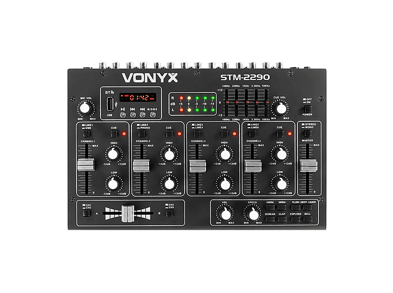 Mezcladora DJ | STM2290 VONYX, Black | MediaMarkt