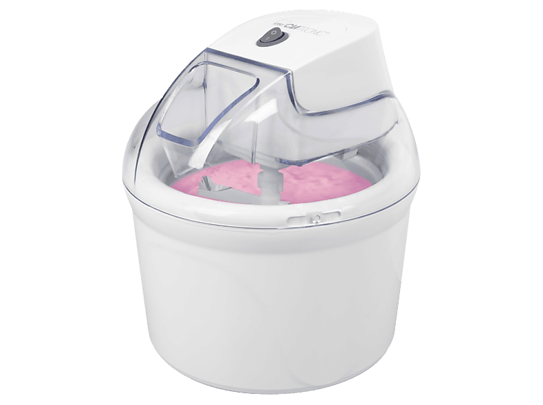 CLATRONIC ICM 3764 Eismaschine (12 Watt, Weiß)