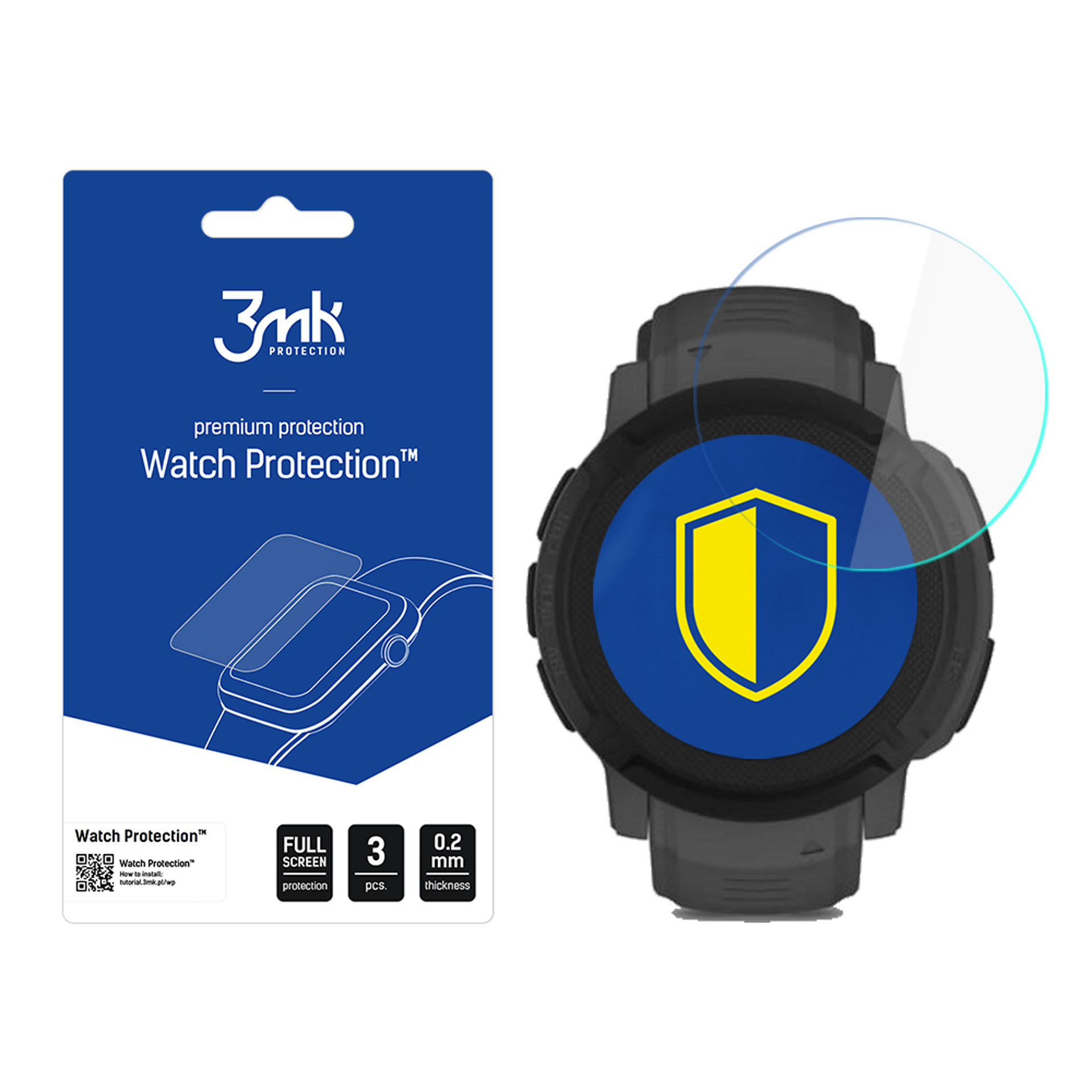 savvies 6 Pezzi Pellicola Protettiva per Garmin Vivoactive 3
