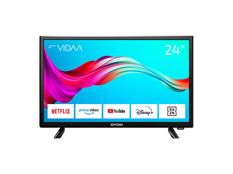 DYON Smart 24 VX LED TV Smart-LED-TV (Flat, 24 Zoll / 60,96 cm, HD, SMART TV, VIDAA)