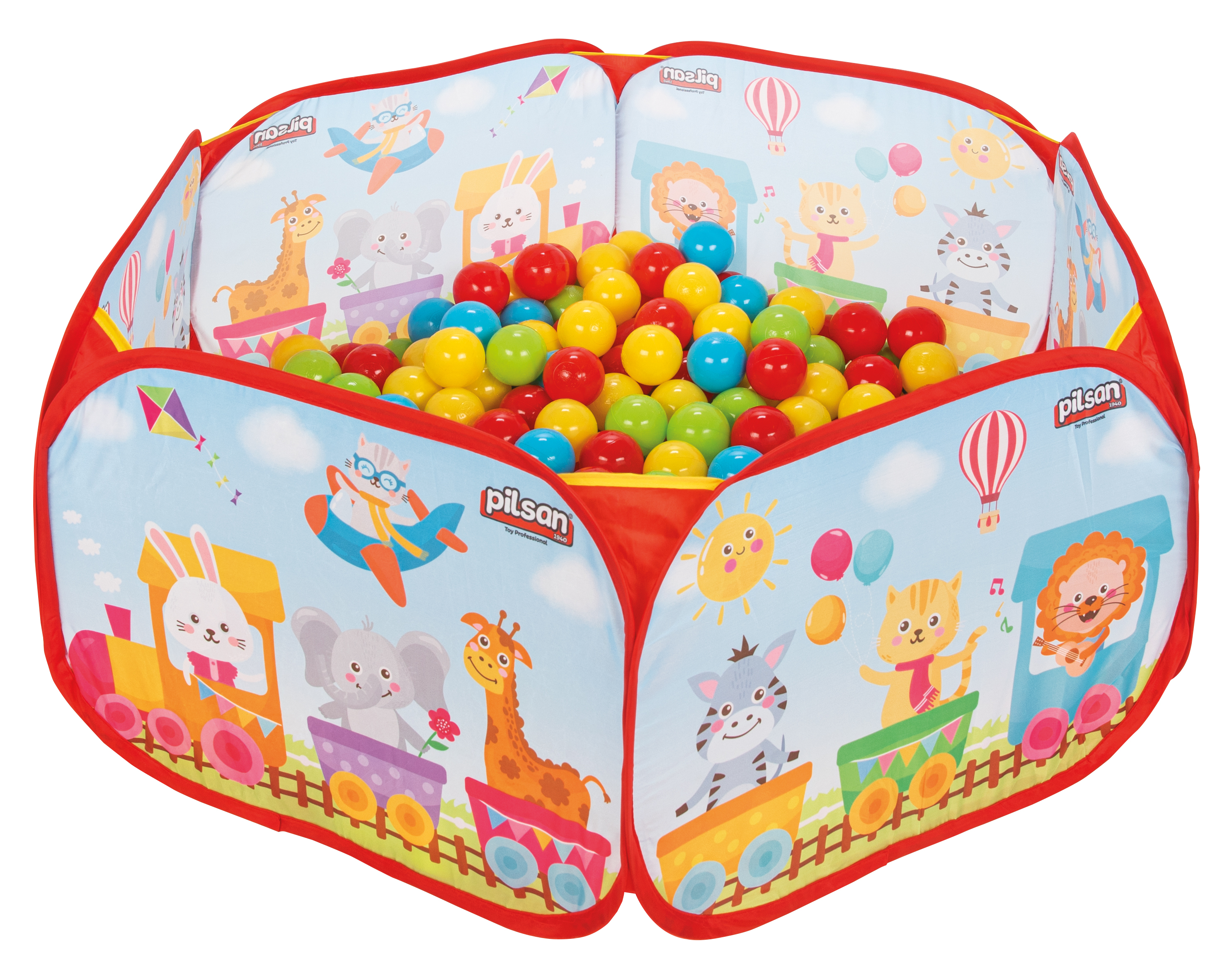 Cartoni Animati Palline Colorate Bimbi BOX PER BAMBINI BIEMME