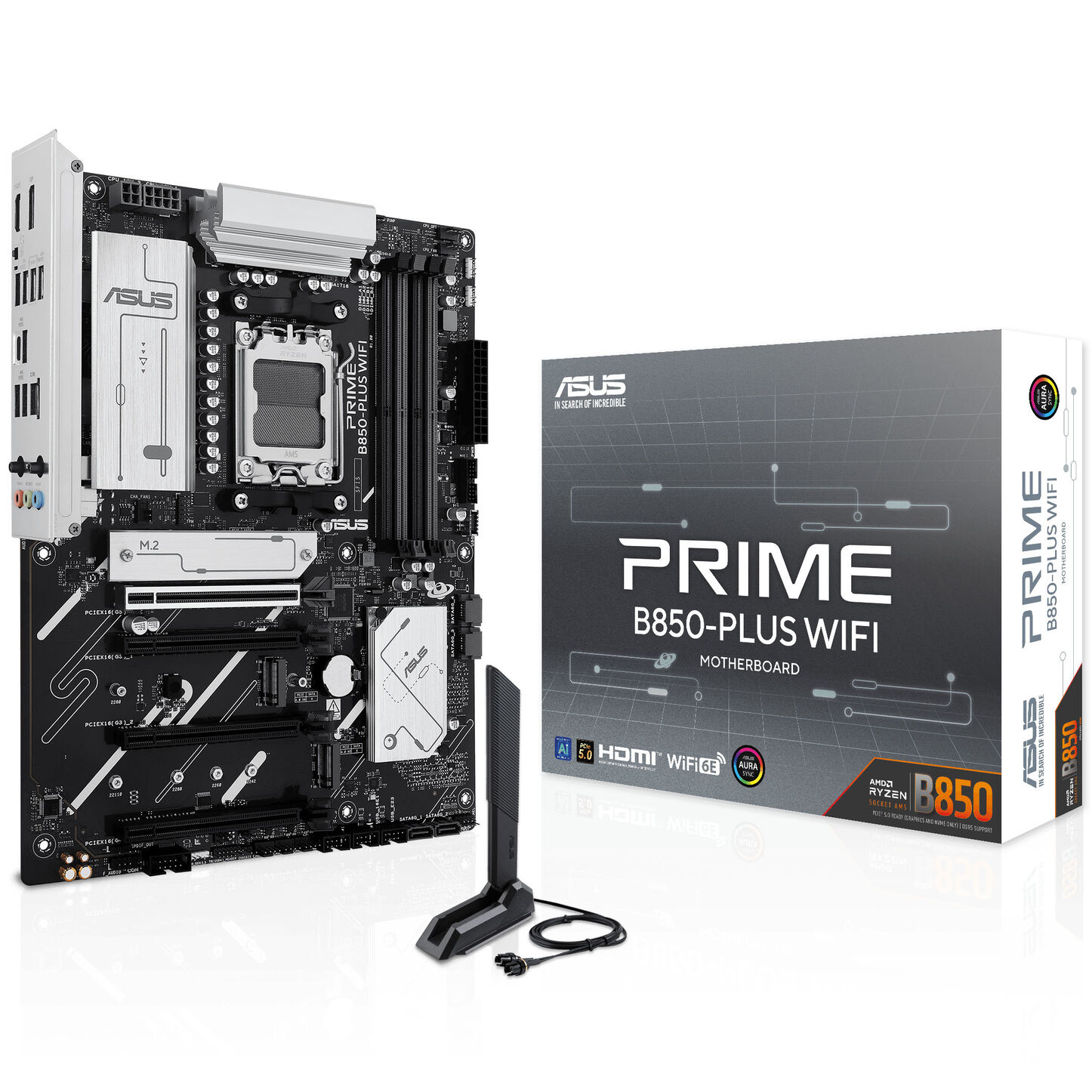 ASUS Prime B850-PLUS Wi-Fi 8000MHz (OC) DDR5 M.2 HDMI DP AMD B850 DDR5 ATX Anakart
