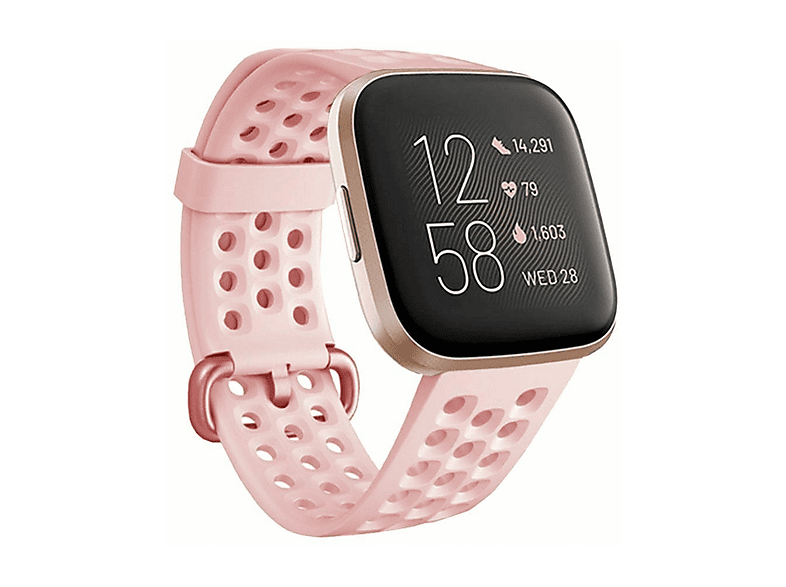 Silikon-Armband Für Fitbit Versa 4/3, Sense 2/1 – Weiches Ersatzarmband