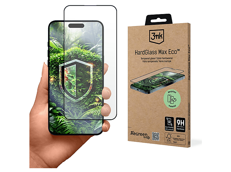 FortiCase 4 pezzi Vetro Temperato per Oukitel WP35 Pro,Pellicola Prottetiva Anti-Impronte Senza Bolle,Oleorepellente Pellicola Schermo per Oukitel WP35 Pro - GHM