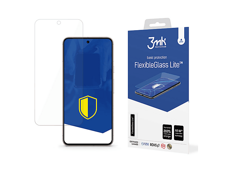 Salvadisplay idrogel ultra-resistente per smartphone, trasparente - 3mk - Italiano