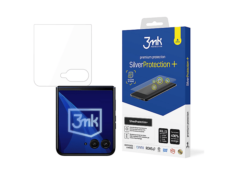 3mk Arc+ Pellicola Protettiva per Motorola Razr 5G - Protezione Curva e