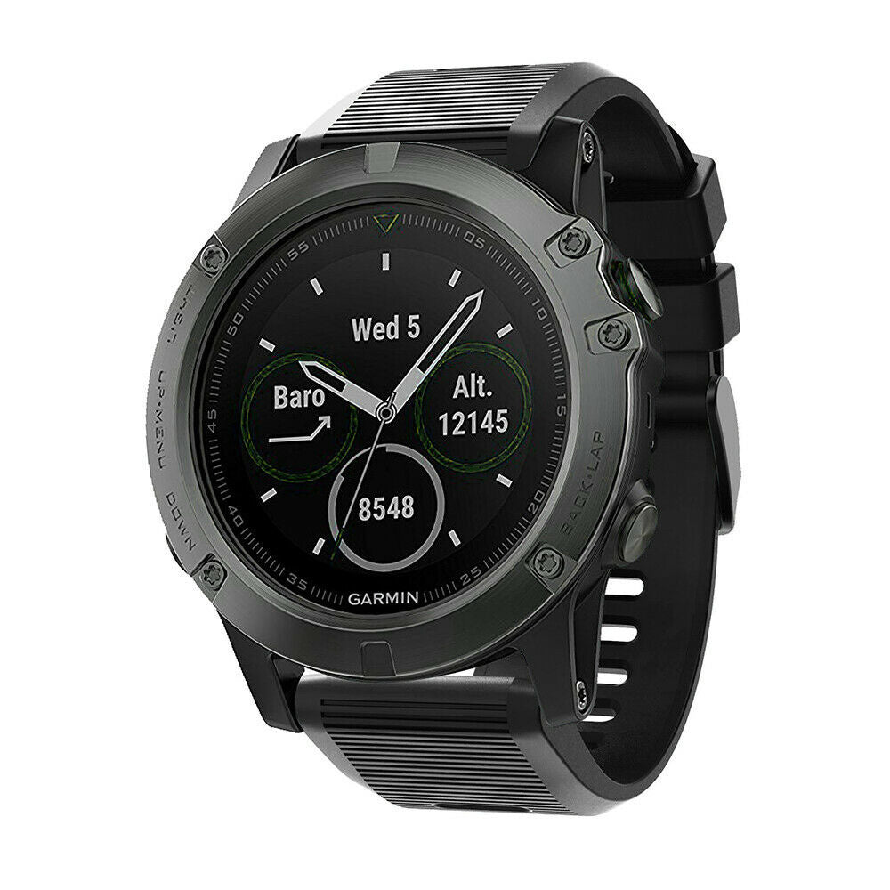 Strap-it Silikonarmband Für Garmin Fenix 5s / 6s – Bequem, Wasserabweisend, Einfach Zu Wechseln