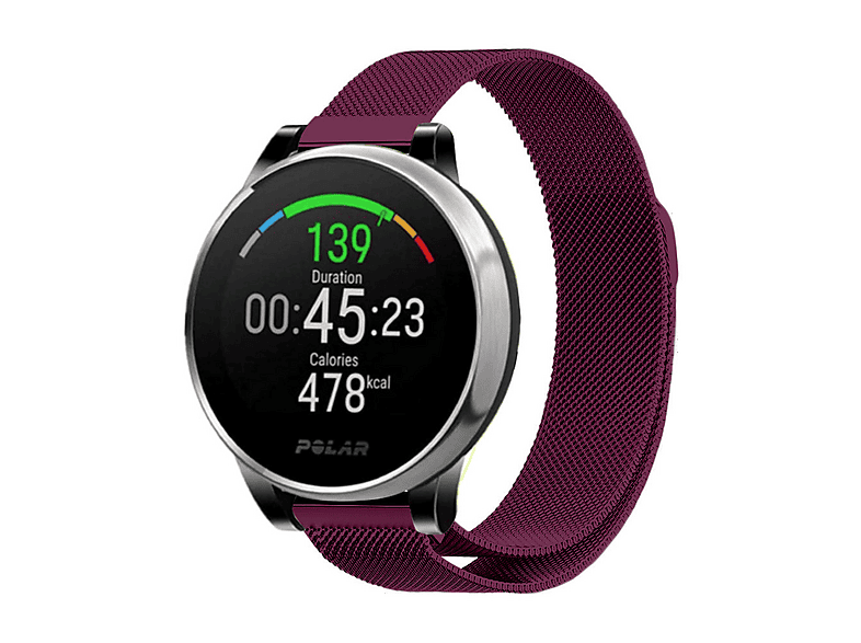 Milanese Rosa Edelstahl-Armband Für Polar Unite & Ignite – Elegantes Ersatzarmband Für Damen Und Herren