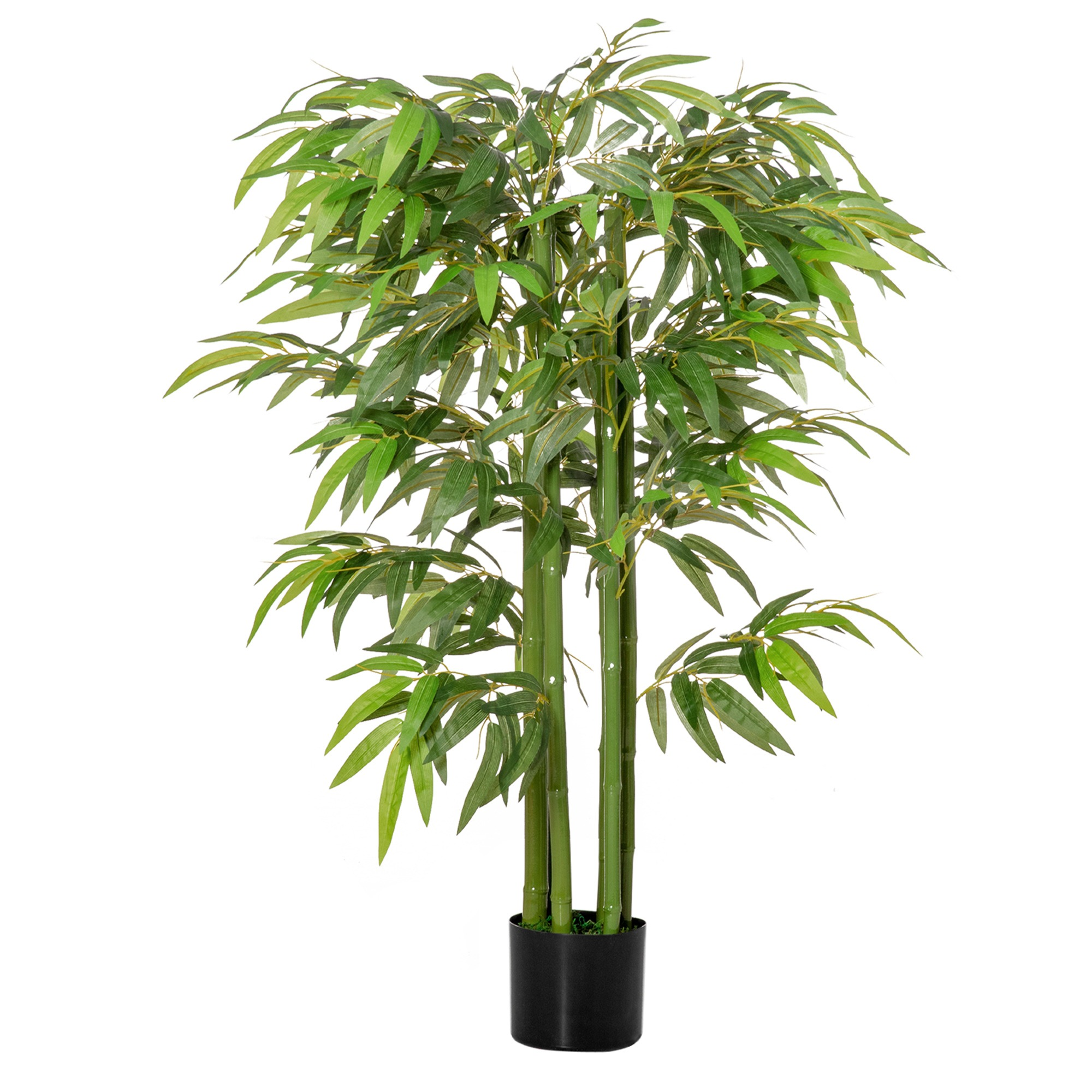 HIYORI Groe 140 cm Hhe 780 Bltter Gartendekoration, Grn | MediaMarkt