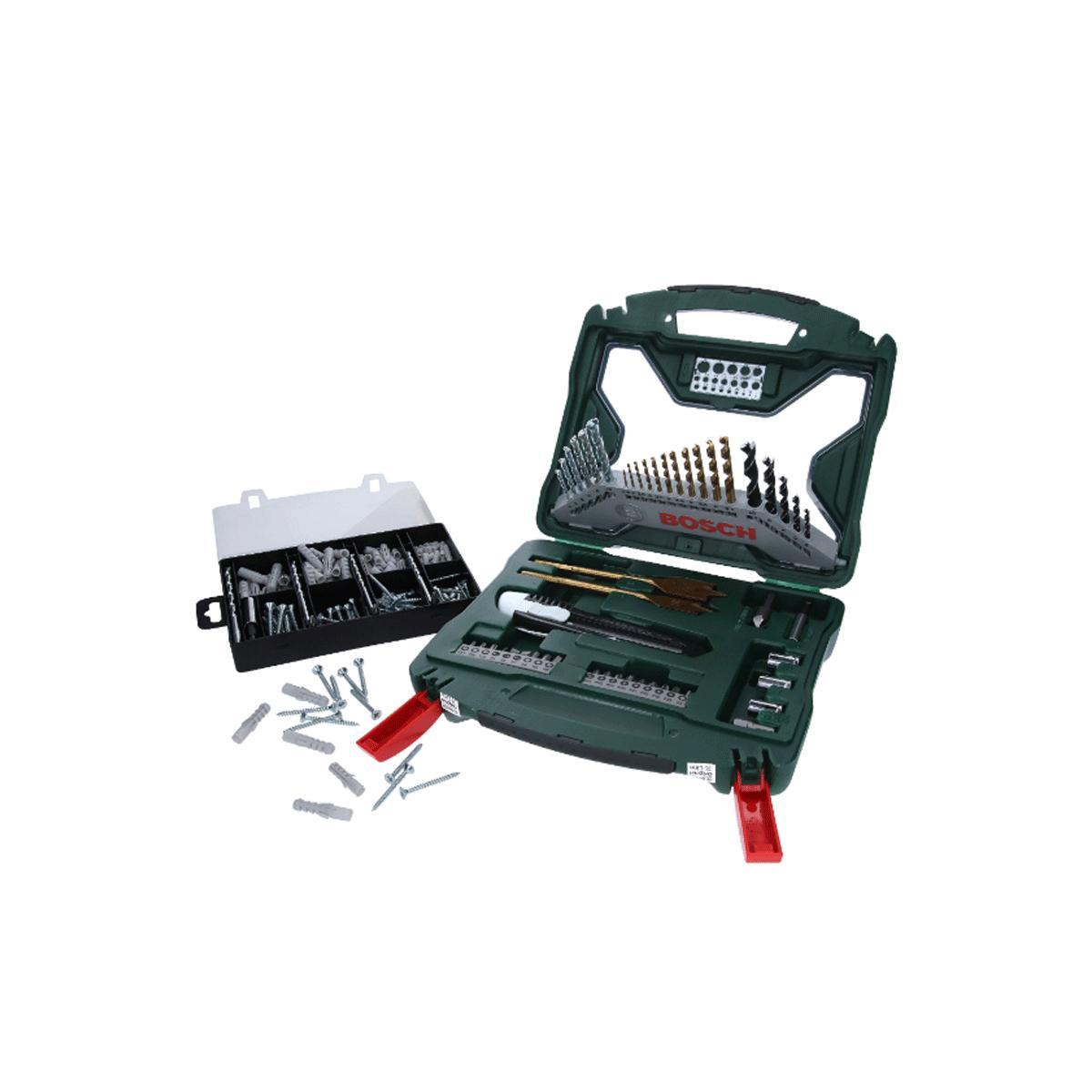 BOSCH X-LINE 50 Parça+173 Parça Vidalama Matkap Uç Seti