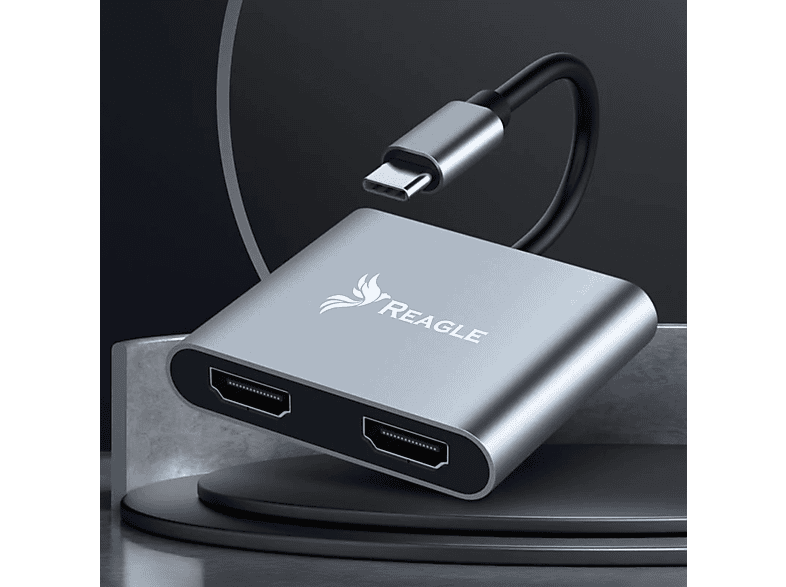 Splitter Video 2 Ingressi 1 Uscita: 4K A 30Hz Per Doppio Dispositivo Su TV O Monitor! - 5