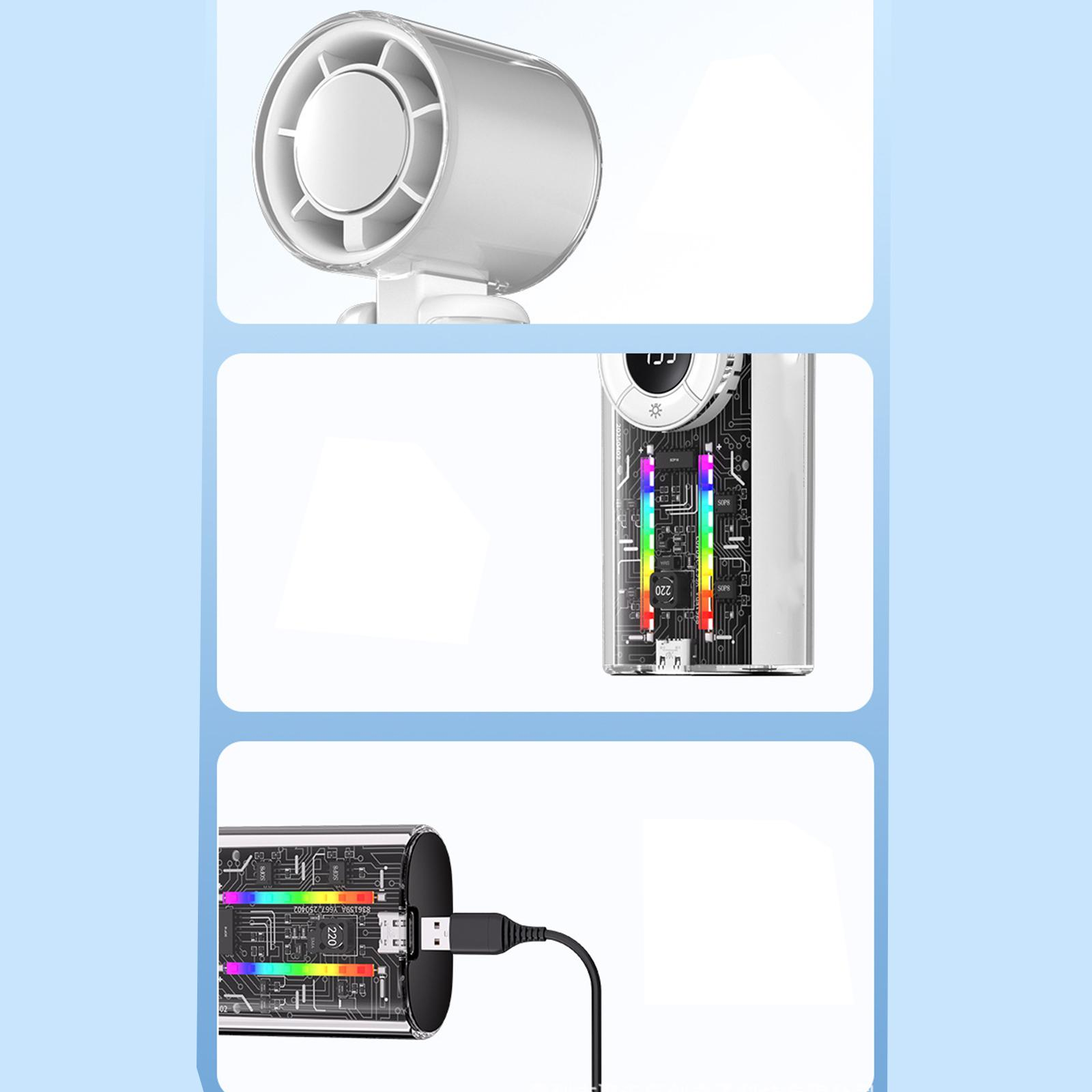 Mehrere weiße Ventilatoren und ein Kabel. Eine Platine ist sichtbar.
