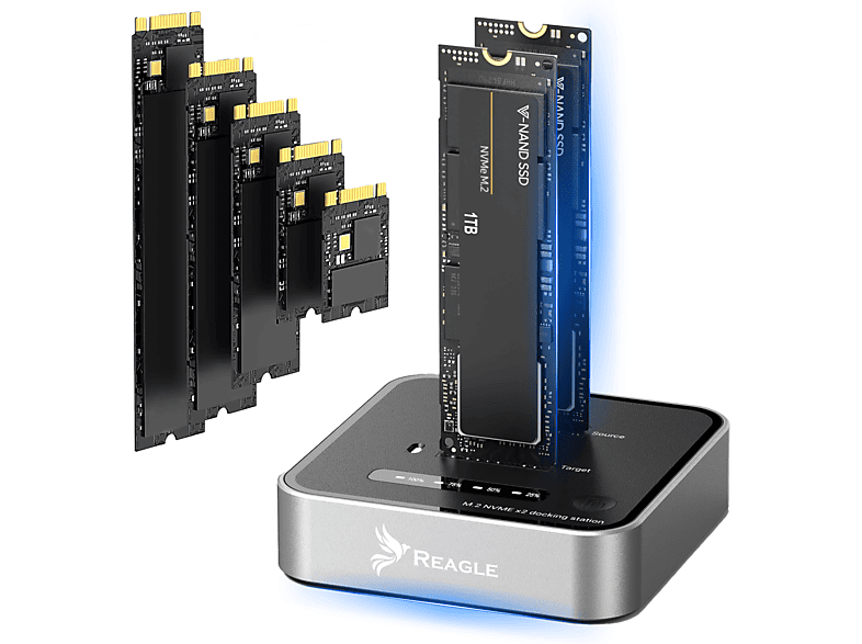 REAGLE RY9M2 Gehäuse Adapter, Festplatten-Dockingstation | MediaMarkt