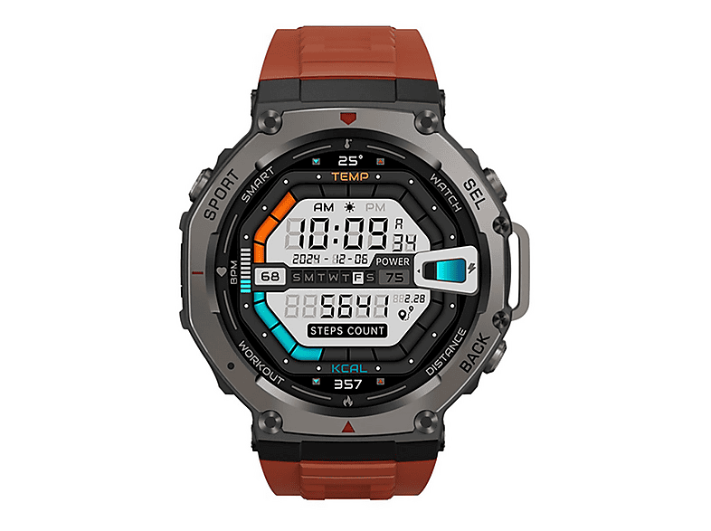 garmin 20mm armband leder