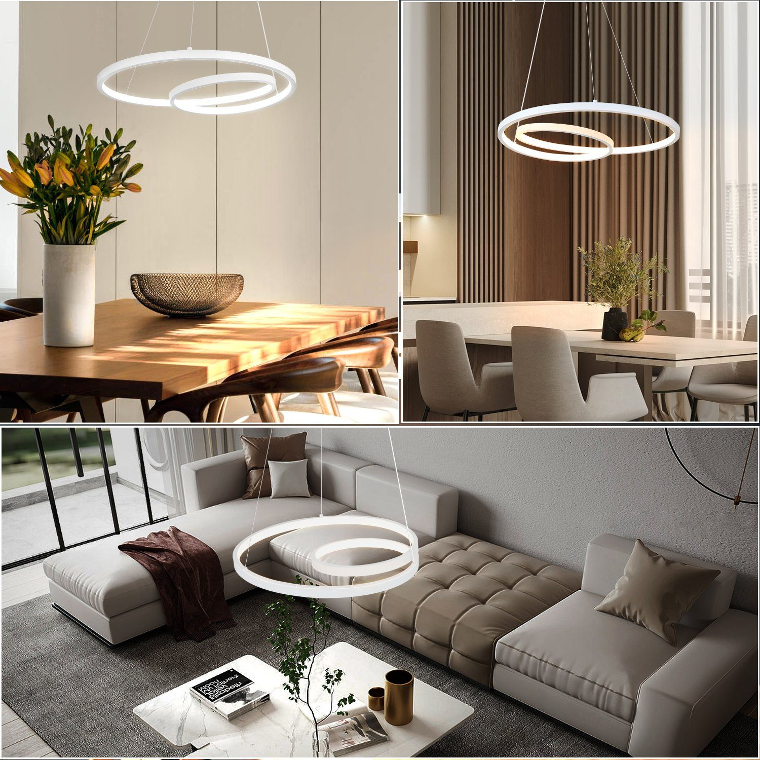 Ein Tisch mit einem Buch, einem Dekorationsstück und einer Lampe. Der Tisch steht in der Nähe eines Sofas.