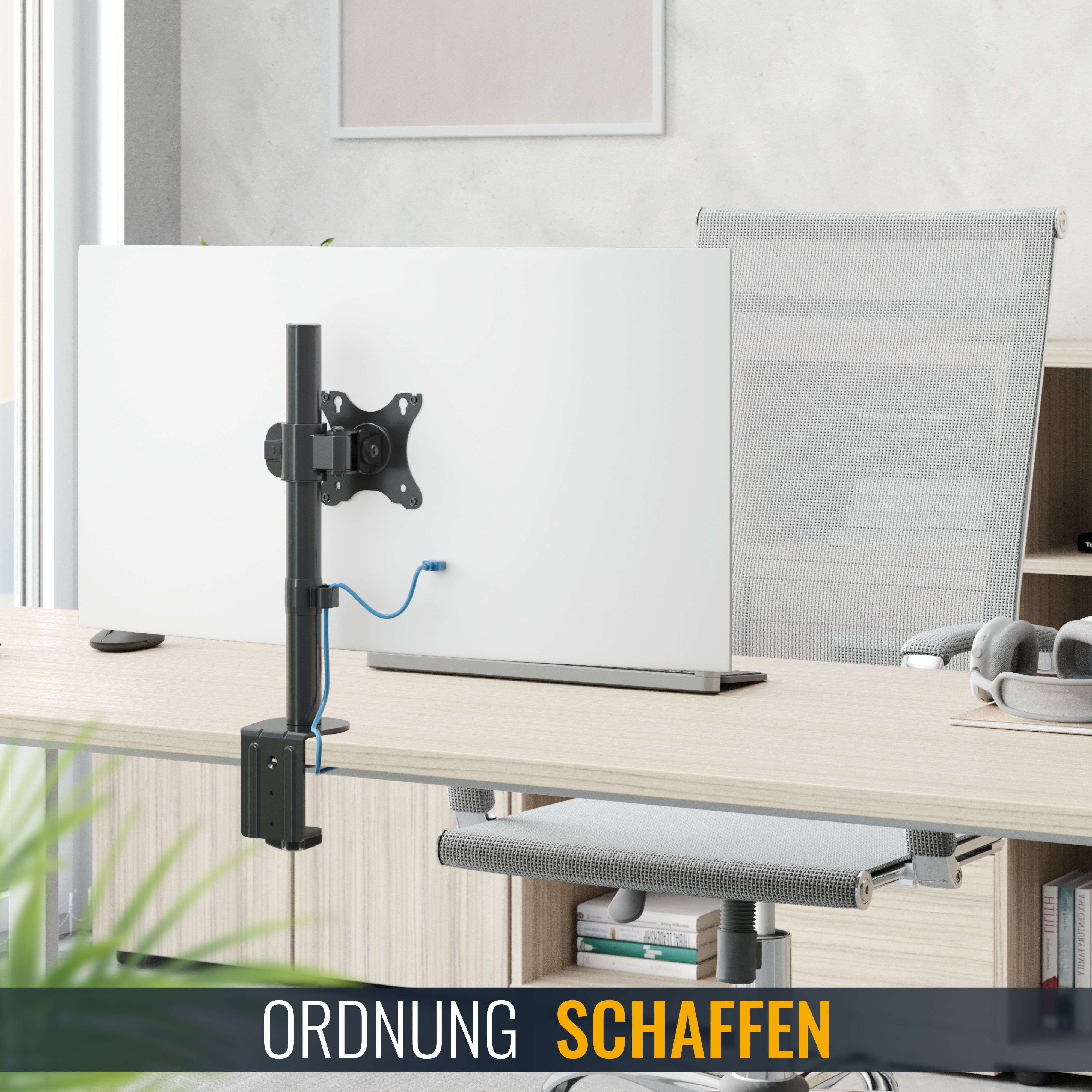 Eine Produktanleitung mit Montageanweisungen und Diagrammen.
