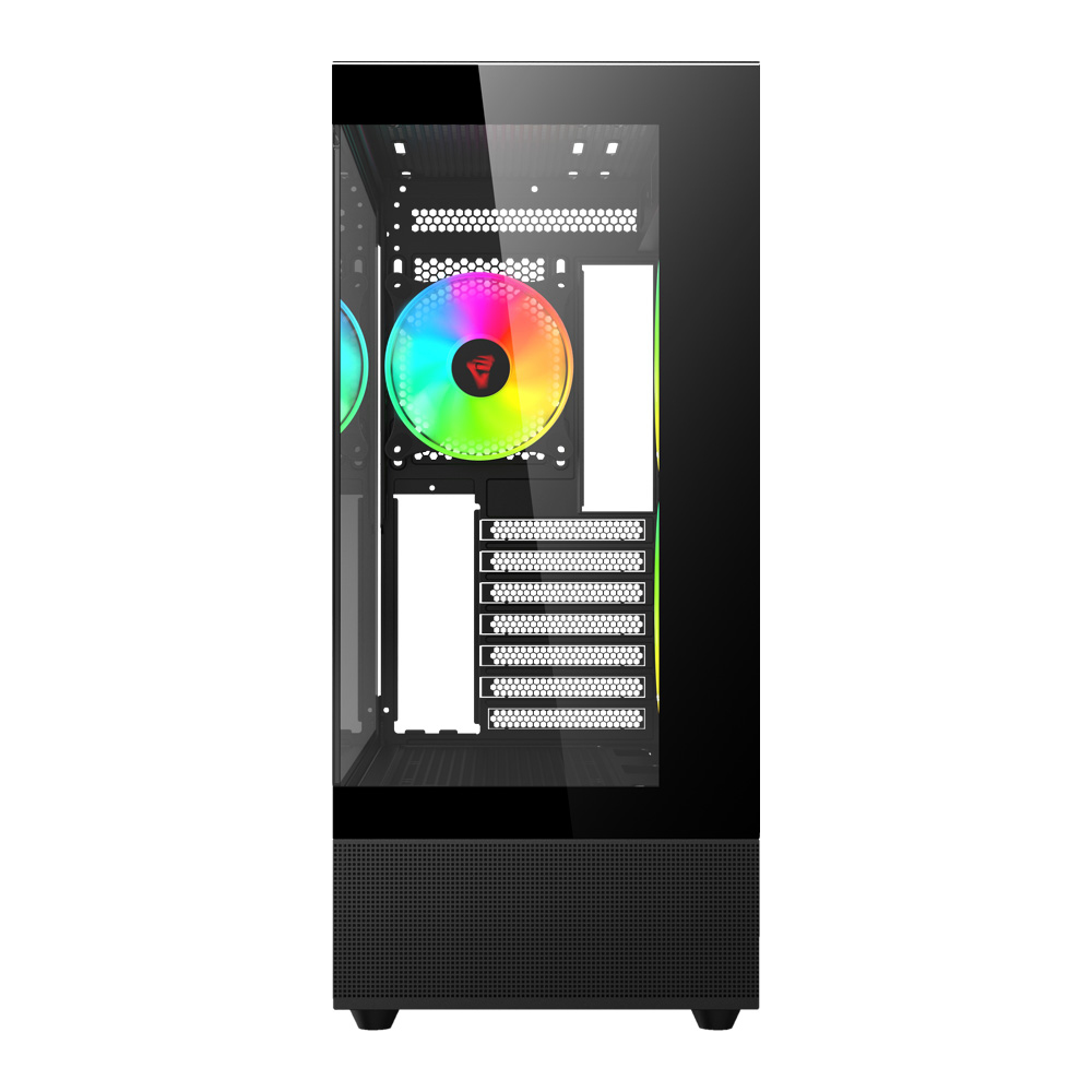 Biała, izolowana butelka na wodę z czarną zakrętką stoi na ciemnym tle.