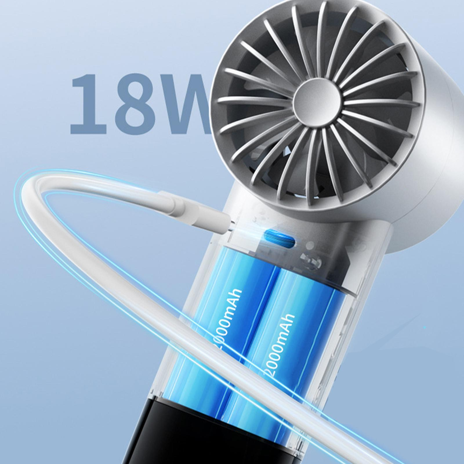 Nahaufnahme eines weißen und schwarzen Geräts mit sichtbaren internen Komponenten, darunter zwei blaue Batterien.