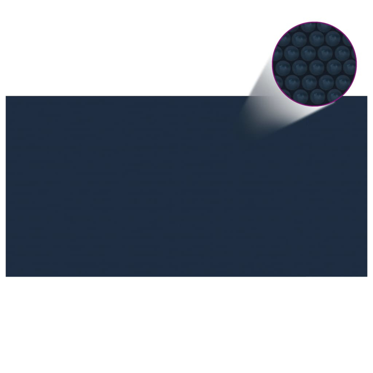 Marineblauer Hintergrund mit Nahaufnahme eines kreisförmigen Musters aus kleinen, marineblauen, erhabenen Punkten. Hervorgehoben.