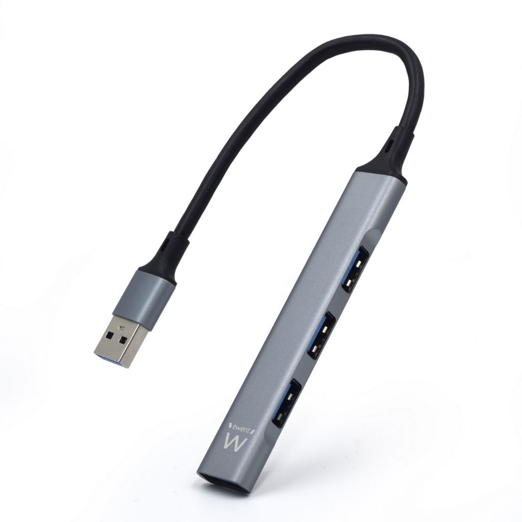 Un dispositivo che si collega a una porta USB con tre porte.