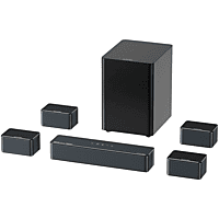 MediaMarkt ULTIMEA Poseidon D80 - 7.1 Soundbar met Dolby Atmos en Subwoofer, APP Bediening Soundbar Zwart aanbieding