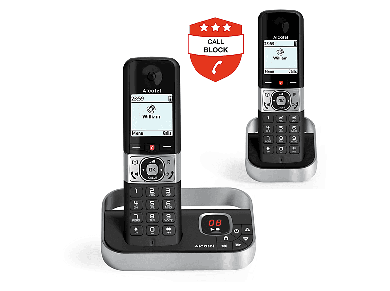 Téléphone sans fil Alcatel F890 Voice Duo Pack sans fil