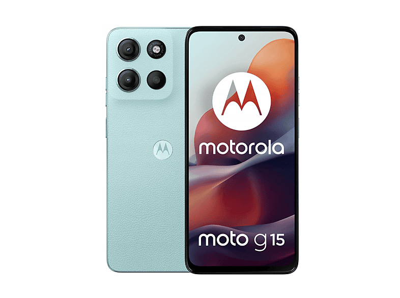 MOTOROLA moto g15, Azul claro, Móvil Android, 128 GB, 8 GB RAM, 6
