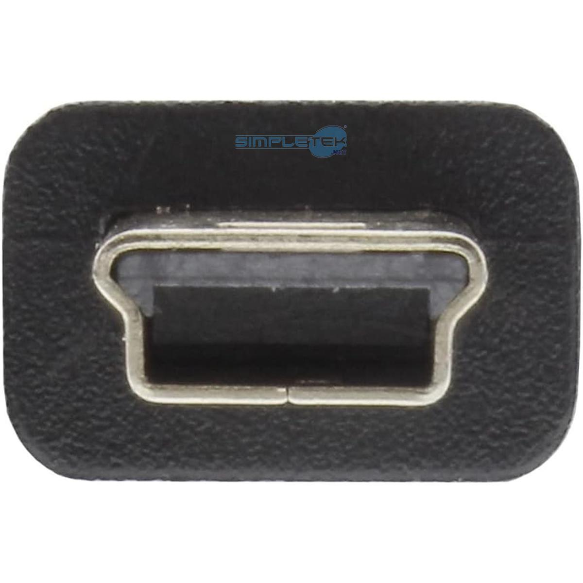 Primo piano di un connettore nero con interno argentato. Il marchio 'SIMPLETEK' è visibile in alto a destra.