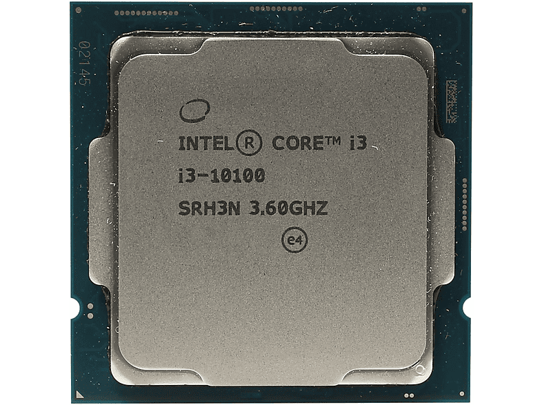 INTEL 3.60GHz 6MB Önbellek 4 Çekirdek 1200 14nm Core i3 10100