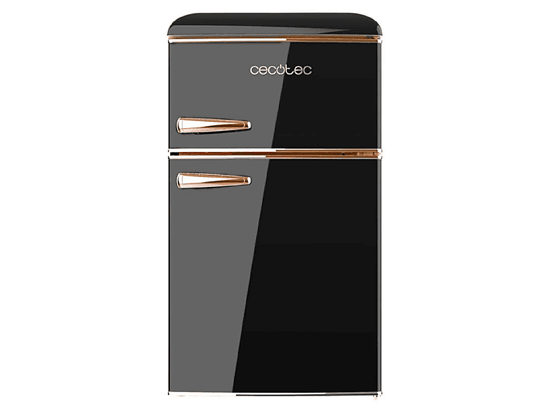 CECOTEC Bolero CoolMarket 2D Origin 86 Black E Kühl- und Gefrierkombinationen (E, 893 mm hoch, Schwarz)