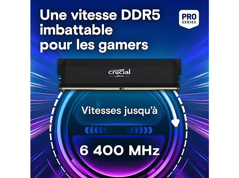 CRUCIAL CP2K16G64C38U5B 32GB (2X16GB) DDR5-6400 BLACK