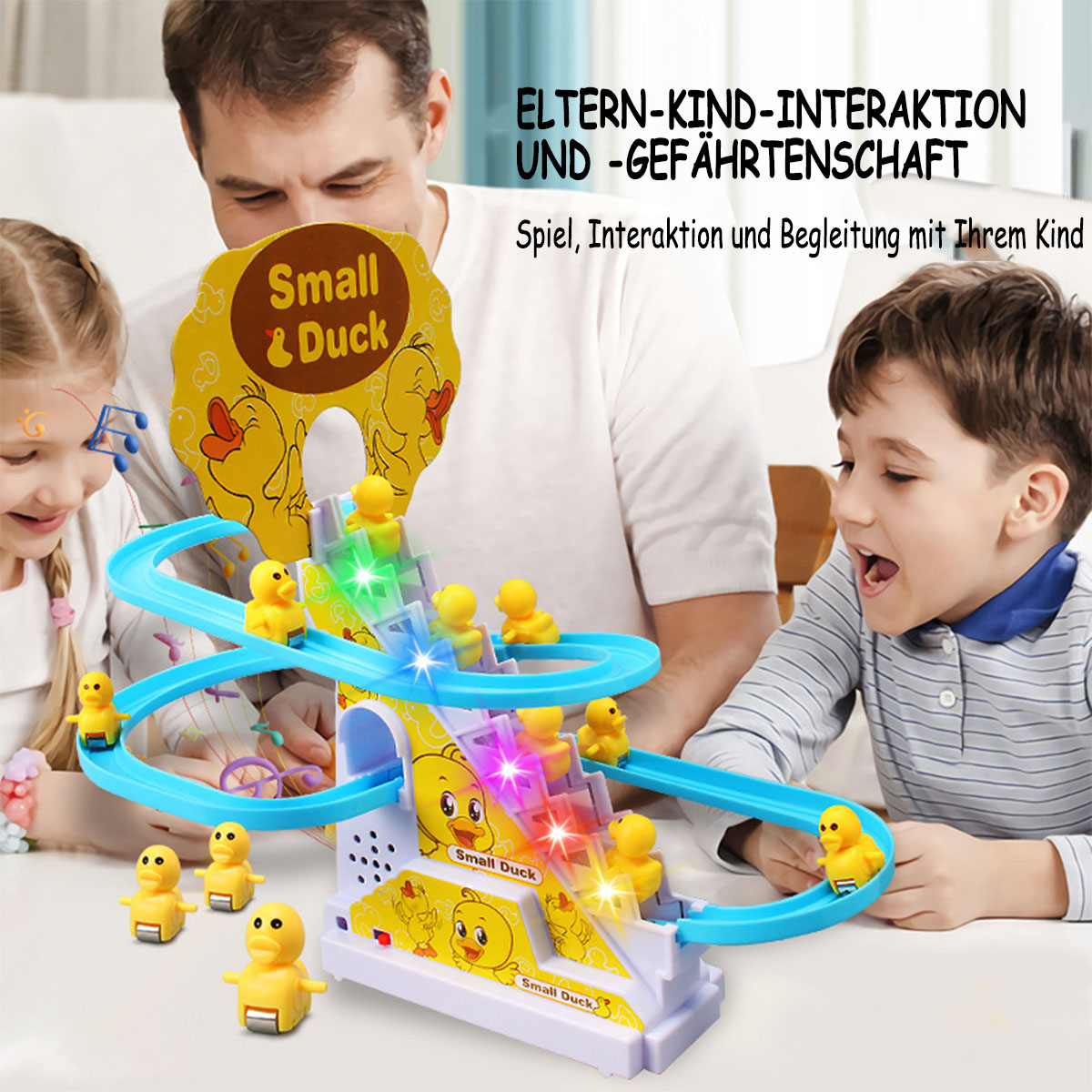 KINSI 12 Stk. Elektrische Ente-Eisenbahnspielzeug Kinderspielzeug Gelb |  MediaMarkt