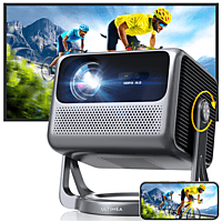MediaMarkt ULTIMEA Nova C40 Native 1080P Full HD met Android TV 11.0, Smart Thuisbioscoop Beamer Zwart aanbieding