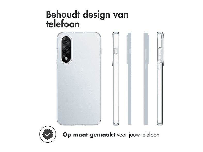 Coverup Book Case met Koord - OnePlus Nord 5 Hoesje - Bruin