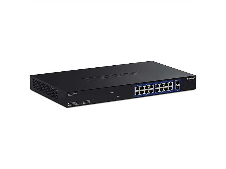 Switch | 18-PORT MULTI-GIG WEB SMART - Switch TRENDNET, Negro | MediaMarkt